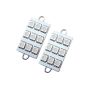 Oracle Lighting 5209-007 44mm 6 LED 3 Chip, Loop Festoon Bulbs, U/VPurple, Pair