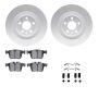 Dynamic Friction 4512-27109 Rotor Kit
