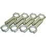 EAGLE EAGCRS63853D2000 BBC 4340 Forged H-Beam Rods 6.385 w/ARP 2000