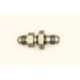 DeatschWerks 6AN Male Flare To 6AN Male Flare Bulkhead Adapter (Incl. Nut)