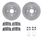 Dynamic Friction 6512-76203 Rotor Kit