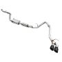 AWE Tuning 3015-33254 AWE Exhaust for 4th Gen Toyota Tacoma Dual Diamond Black Tips