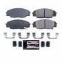 PowerStop Z23-829 PowerStop - Z23 Daily Driver Carbon-Fiber Ceramic Brake Pads with Hardware Kit