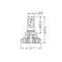 Oracle Lighting 5234-001 H10 4,000+ Lumen LED Headlight Bulbs, Pair