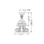 Oracle Lighting 5238-001 9004 4,000+ Lumen LED Headlight Bulbs, Pair