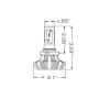 Oracle Lighting 5239-001 ORACLE Lighting 9005 4,000+ Lumen LED Headlight Bulbs (Pair)
