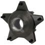 Wilwood 270-6735BD Hub-Starlite 55 Front w/Cap Std. Offset 5/8 Studs-Drilled-Black