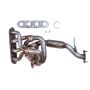 US Сonvertors 524015 Federal / EPA Direct-fit Manifold Converter Assembly