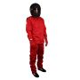 RJS SAFETY RJS200410405 Pants Red Large SFI-1 FR Cotton