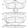 Stoptech 308.10870 Street Brake Pads