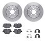 Dynamic Friction 6612-11071 Rotor Kit