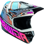 Answer 447724 AR3 Rapid Helmet Blue/Orange/Rhodamine - Large
