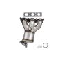 US Сonvertors 526030 Federal / EPA Direct-fit Manifold Converter Assembly