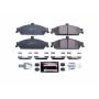 PowerStop Z23-727 PowerStop - Z23 Daily Driver Carbon-Fiber Ceramic Brake Pads with Hardware Kit