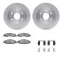 Dynamic Friction 6412-48104 Rotor Kit