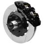 Wilwood 140-16459 63-87 C10 CPP Spindle AERO6 Front BBK 14in Slotted 6x5.5 BC - Black