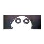 COMPETITION ENGINEERING COE4036 Mid Motor Plate - BBM Steel .090