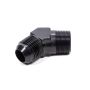 FRAGOLA FRG482313-BL 45 Deg Adapter Fitting #12 x 1/2 MPT Black
