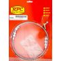 RACING POWER CO-PACKAGED RPCR6054 Stainless Throttle Cable 24in