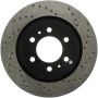 Stoptech 128.65119L Drilled Sport Brake Rotor