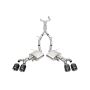 CORSA Performance 21317CF Corsa 22-25 Cadillac CT4 V Blackwing 3in Dual Mode Active Cat-Back 4.5in CF Polished Dual Rear Tip