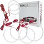 ORACLE Lighting 2627-003 Oracle Jeep Grand Cherokee 11-13 LED Headlight Halo Kit - Red