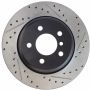 StopTech 2011-2013 BMW 535i / 2012-2016 BMW 640i Slotted & Drilled Rear Left Brake Rotor