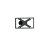 Road Armor 507RTCLPMB 07-18 Jeep Wrangler JK Stealth Rear Tire Carrier License Plate Mount - Tex Blk