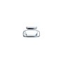 AVS 15-18 Chevy Silverado 1500 (w/Rear Camera) Tailgate Handle Cover 2pc - Chrome