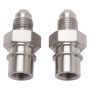 Russell 641421 Performance -4 AN Metric Adapter Fitting (2 pcs.) (Inverted Flair)