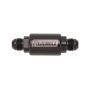 RUSSELL RUS650613 Check Valve 8an Male to 8an Male Black Anodize