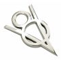 FORD FRDM7843-V8 Chrome V-8 Badge