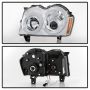 SPYDER 5086112 Light Bar Projector Headlights - Chrome