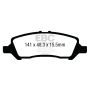 EBC Brakes DP33009C Redstuff Ceramic Low Dust Brake Pads
