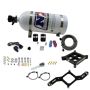 Nitrous Express 63571-10 4500 Covert Crossbar Plate System, Pro Power 100-500Hp (10# Bottle)