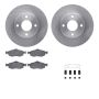 Dynamic Friction 6512-56064 Rotor Kit