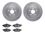 Dynamic Friction 6502-39077 Rotor Kit
