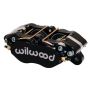 Wilwood 120-11482 Caliper-Dynapro Dust-Boot 5.25in Mount - Blk 1.75in Pistons .81in Disc