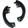Bikers Choice 492549 63-72 FLH Rear O.E.M. Replacement Brake Shoes Replaces H-D 41801-63 Pr