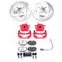 PowerStop KC3008-36 Z36 Truck and SUV Ceramic Brake Pad, Drilled & Slotted Rotor, and Caliper Kit
