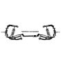 Ridetech 11539599 TruTurn system for 1963-1982 Corvette. For use with Coil-Overs or Shockwaves.