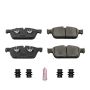 PowerStop Z23-1636A PowerStop - Z23 Daily Driver Carbon-Fiber Ceramic Brake Pads with Hardware Kit