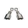 Corsa Performance 14067 Pair of Single 4.5in. Polished Pro-Series Tips