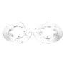 PowerStop AR85175XPR PowerStop Evolution Performance Drilled, Slotted & Plated Brake Rotor Pair