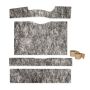 Design Engineering 50025 Floor Insul Kit Chevy/GMC C10 Reg Cab 4WD Hi Hump 1967-1972