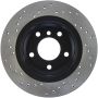Stoptech 128.34049L 99-05 BMW 3-Series Drilled Left Rear Rotor