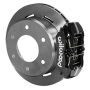 Wilwood 140-16711 63-87 C10/C15 DynaPro FDPLP Black Calipers 11in x .81in Rotors 6-Lug Rear Disc Brake Kit
