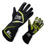 K1 RACEGEAR K1R23-FLT-NFY-M Gloves Flight Medium Black-Flo Yellow