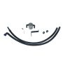 J&L 2019 Ford Ranger 2.3L (w/o Lariat Engine Cover) Driver Side Oil Separator 3.0 - Clear Anodized