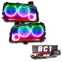 Oracle Lighting 8197-335 2005-2010 Dodge Charger Non-HID LED Halo Headlights - (w/Triple Halos)